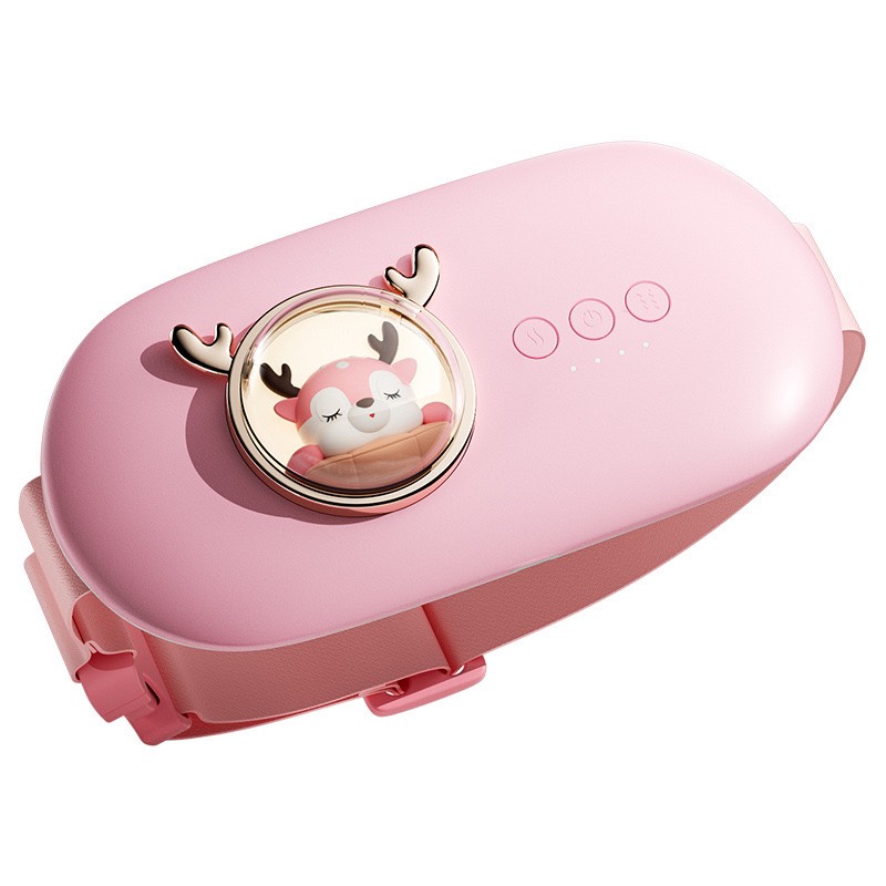 Đai Chườm Nóng Bụng Kinh FAN HOME, Máy Làm Ấm Bụng Kinh, Đai Làm Ấm Giảm Đau Bụng Kinh- Rung Massage Làm Nóng Nhanh