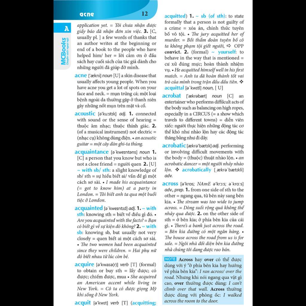 Sách - Từ Điển Anh Việt - MCBooks