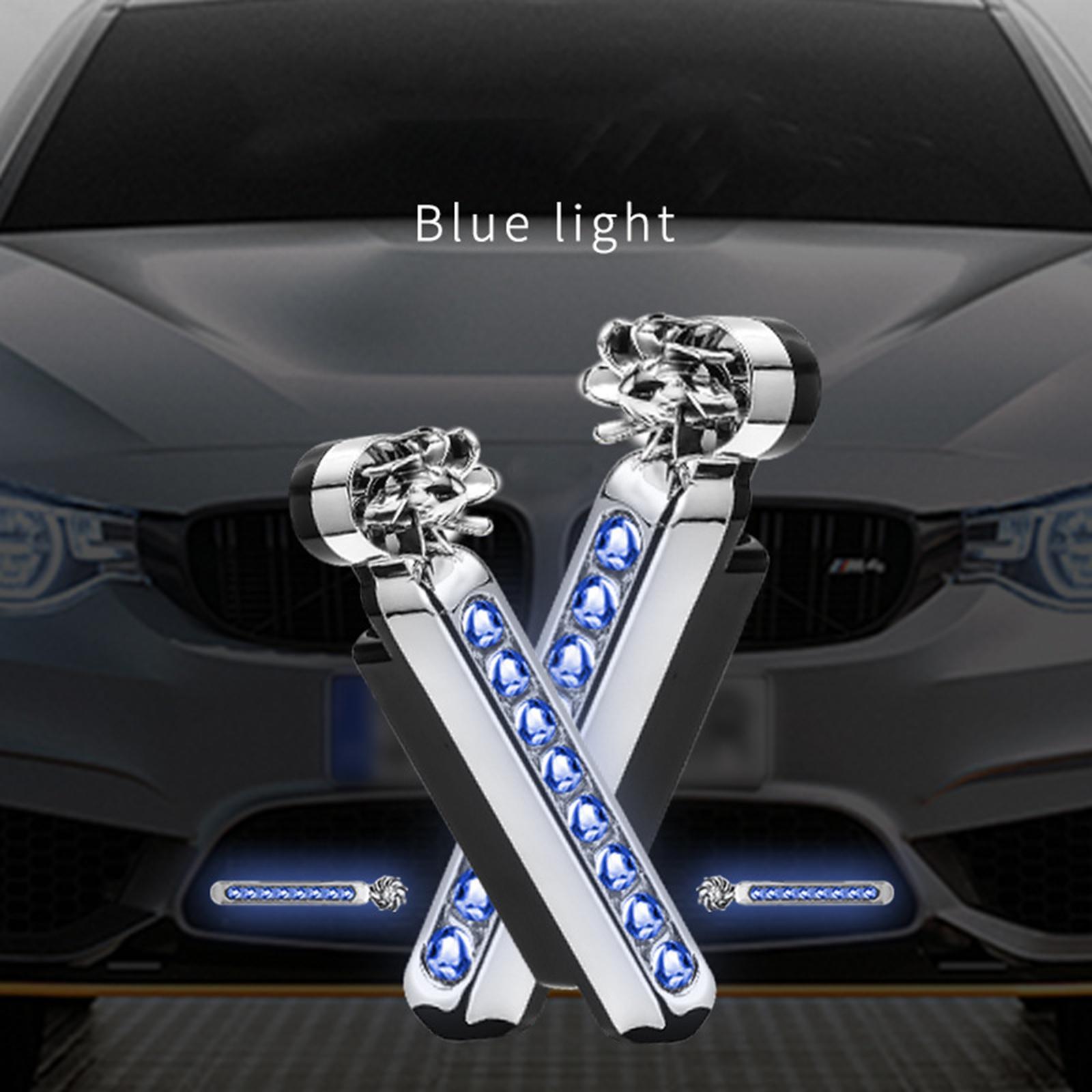 2 Pieces Car LED Daytime Running Light Drl Fog Lamp for Auto Head Lamp Headlight