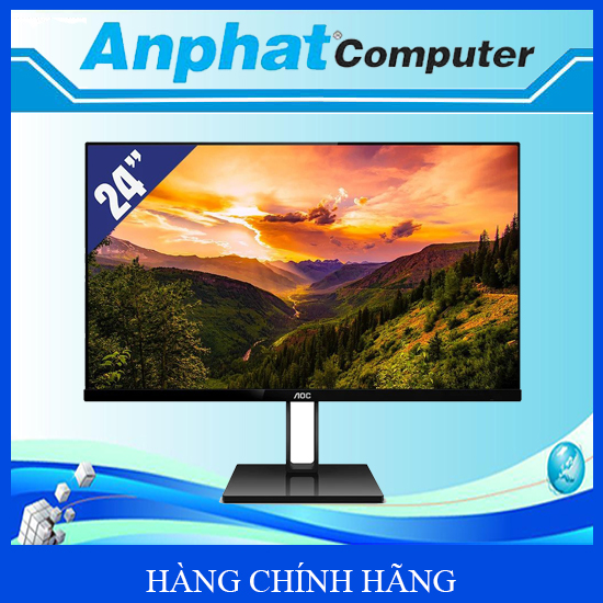 Màn hình LCD AOC 24V2Q - Hàng Chính Hãng
