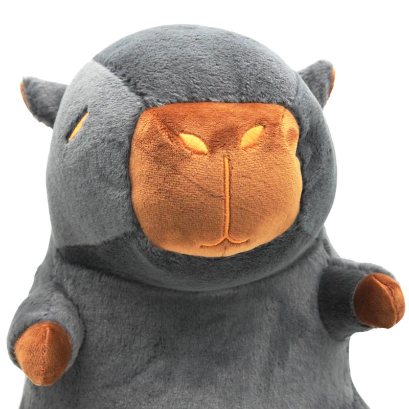 Thú Bông Capybara 35 cm - Quốc Định - Màu Xám Đậm