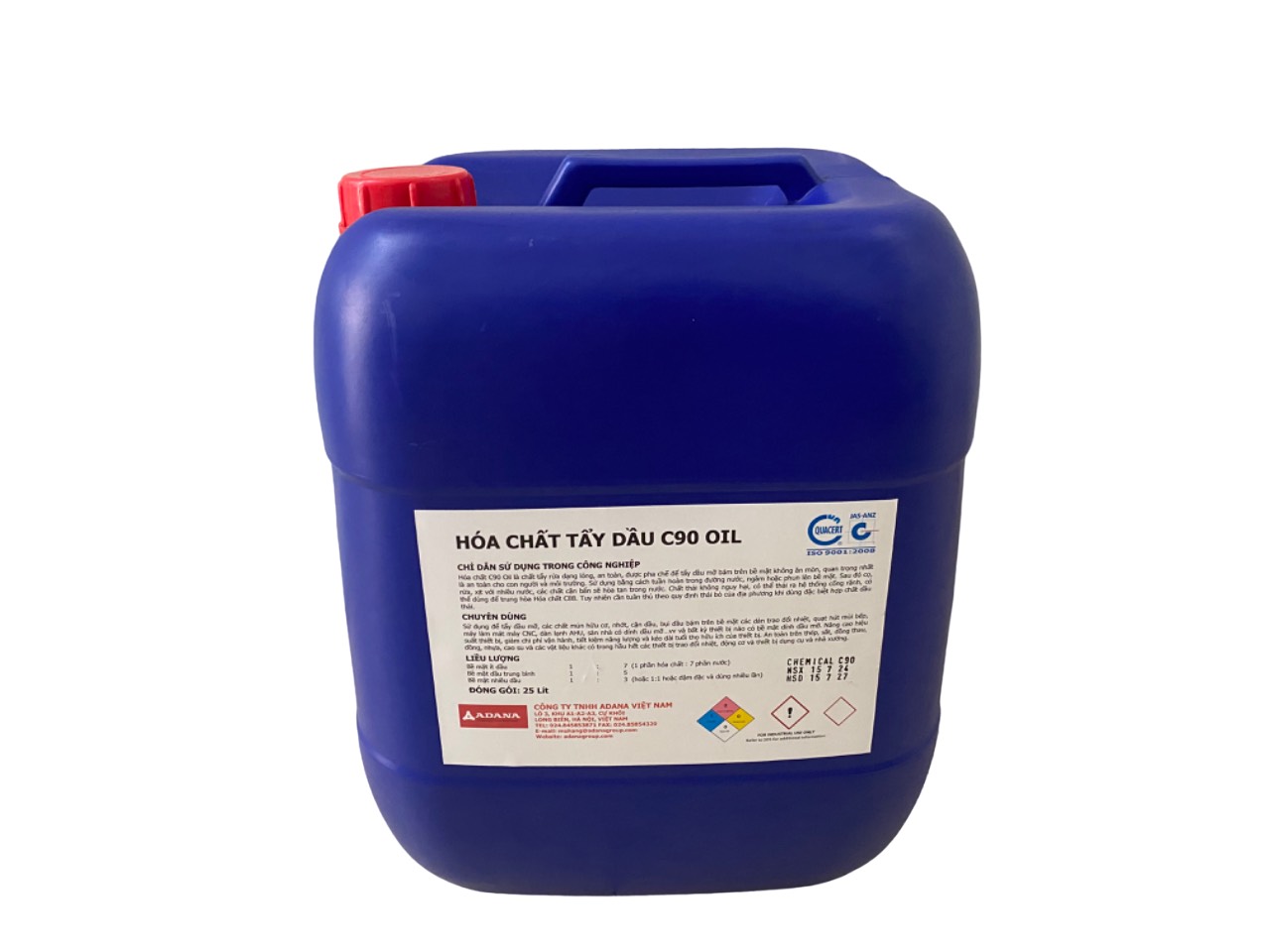 Hóa chất tẩy dầu mỡ dàn máy làm mát máy CNC chính hãng giá rẻ