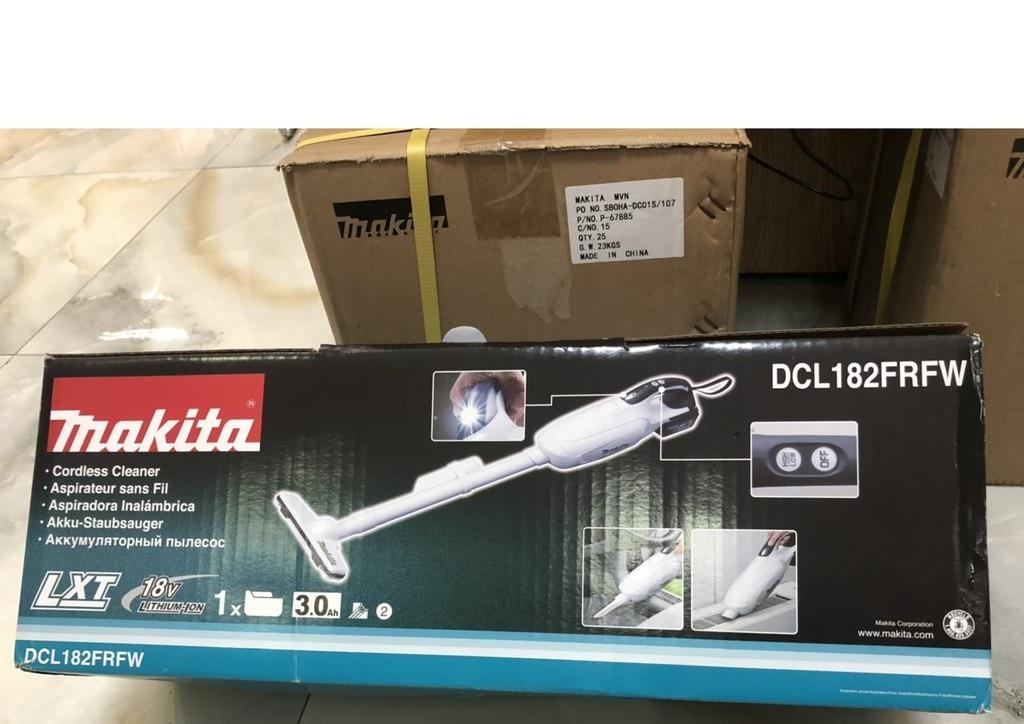 MÁY HÚT BỤI DÙNG PIN 30/11W MAKITA DCL182FRFW - HÀNG CHÍNH HÃNG