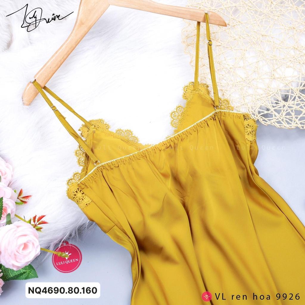 Đầm Ngủ Hai Dây Phối Ren HV08