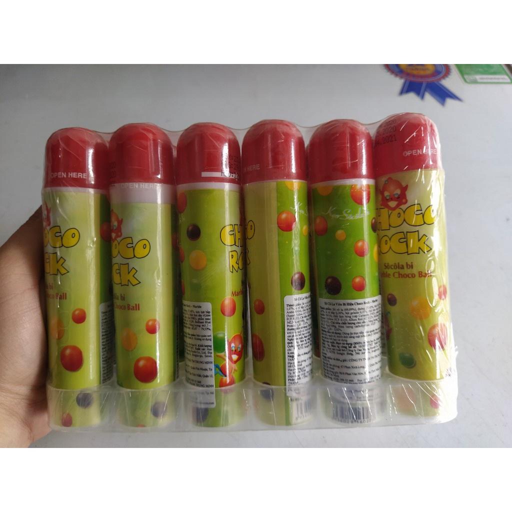 Kẹo socola đá Choco Rock ống 18g