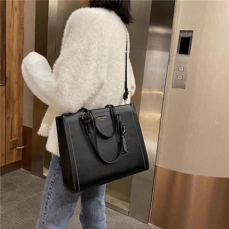 Túi Xách Da công sở hàn quốc Size lớn