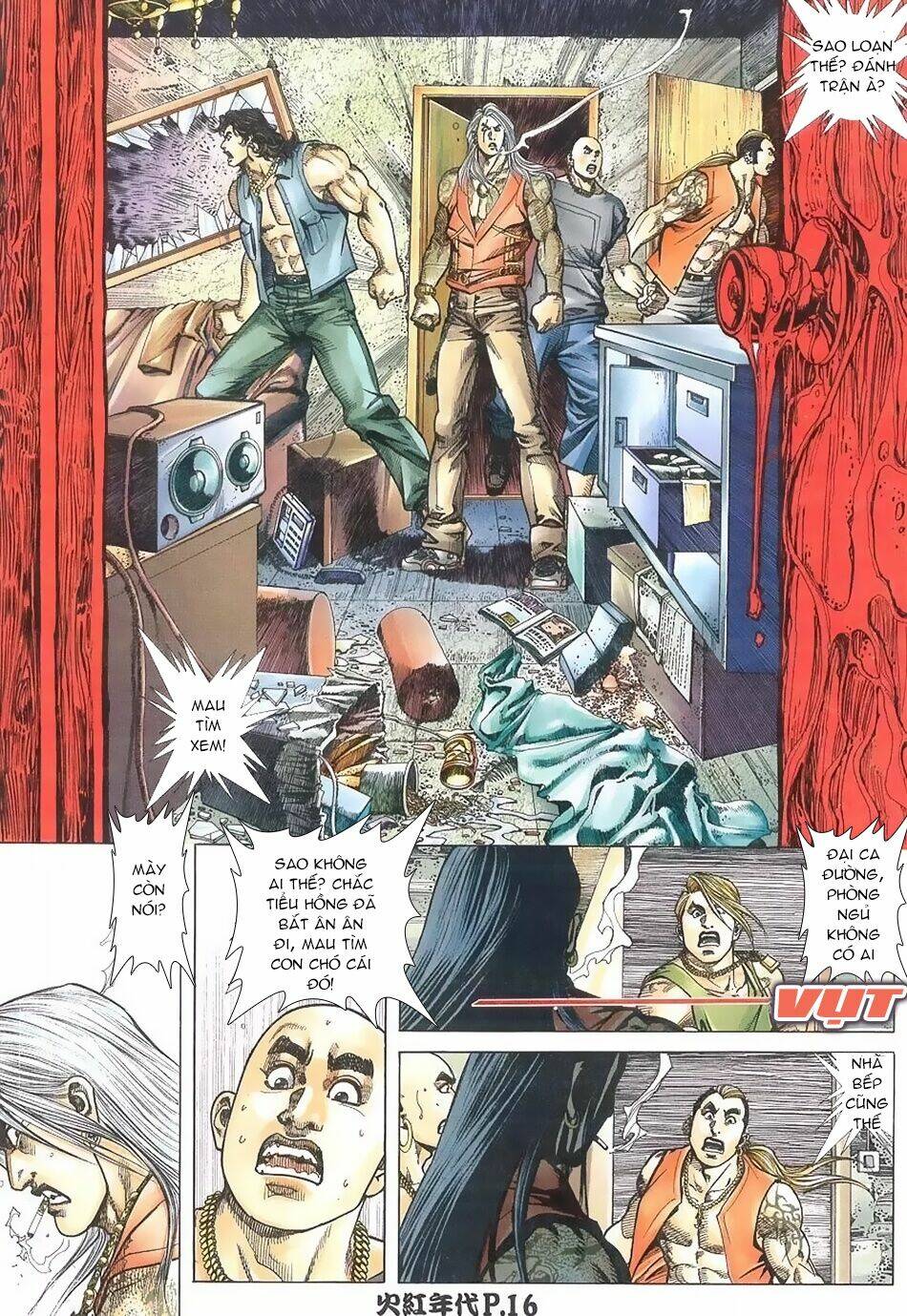 hỏa hồng niên đại hắc cốt đường chapter 112 14