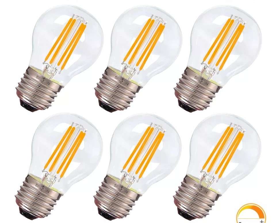 Bóng đèn led TAMOGA G45 Ánh sáng Vàng