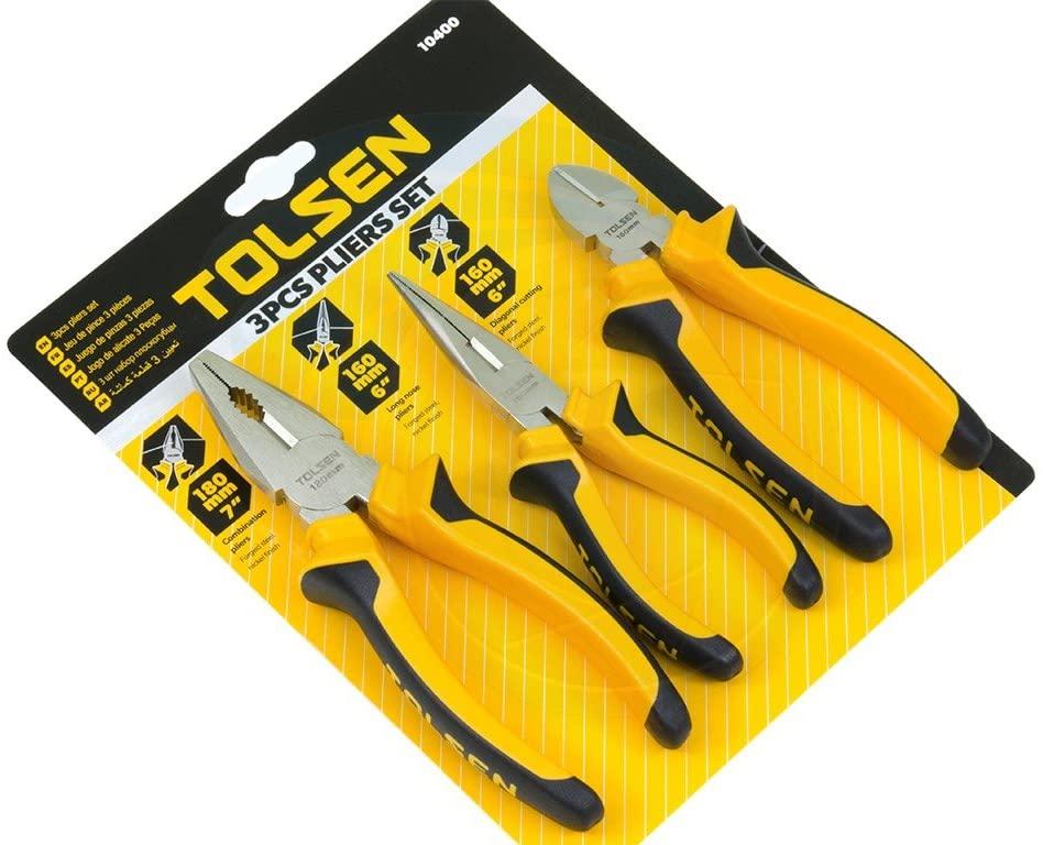 BỘ 3 KÌM RĂNG - CẮT - NHỌN TOLSEN 10400 - HÀNG CHÍNH HÃNG
