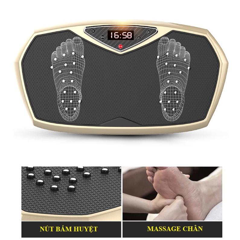 Máy massage giảm béo toàn thân, máy tập bụng, eo thon với 5 phút mỗi ngày R102plus