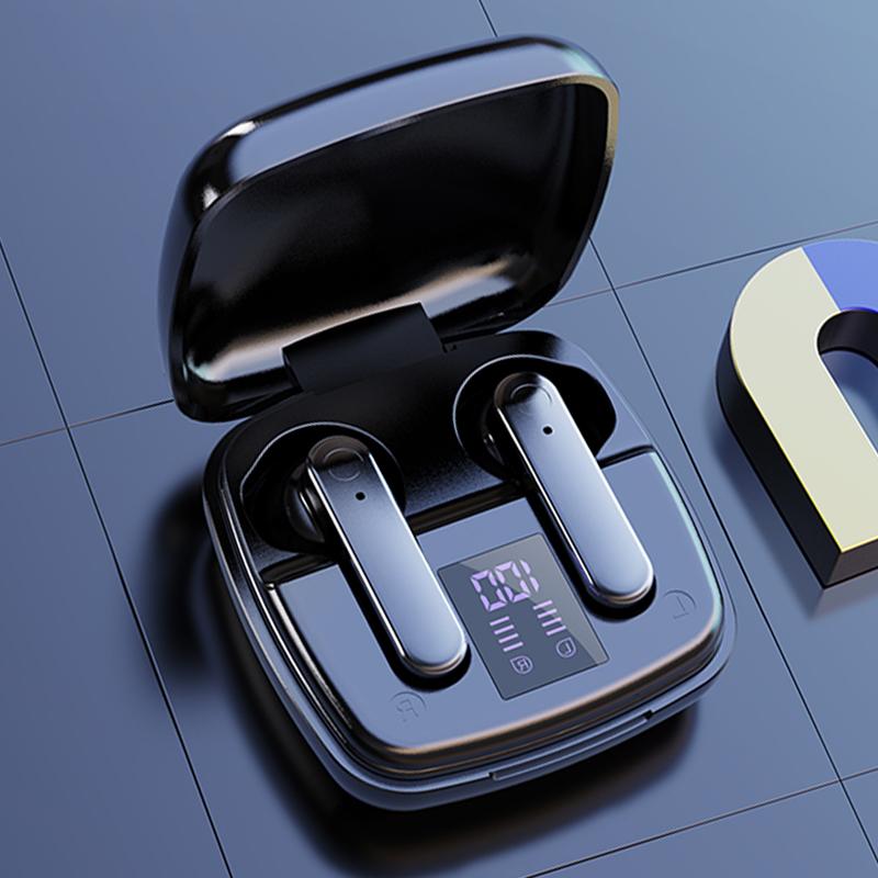 Bluetooth 5.1 TWS Tai Nghe Không Dây Thể Thao Chống Thấm Nước Tai Nghe Nhét Tai Stereo 9D Bass Tai Nghe Điều Khiển Cảm Ứng Tai Nghe Nhét Tai Có Micro