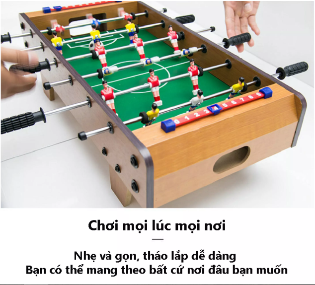 Bàn Bi Lắc Mini 6 Tay Cầm Chất Lượng Cao - Đồ Chơi Vận Động Cho Bé đồ chơi gỗ thông minh an toàn cho bé