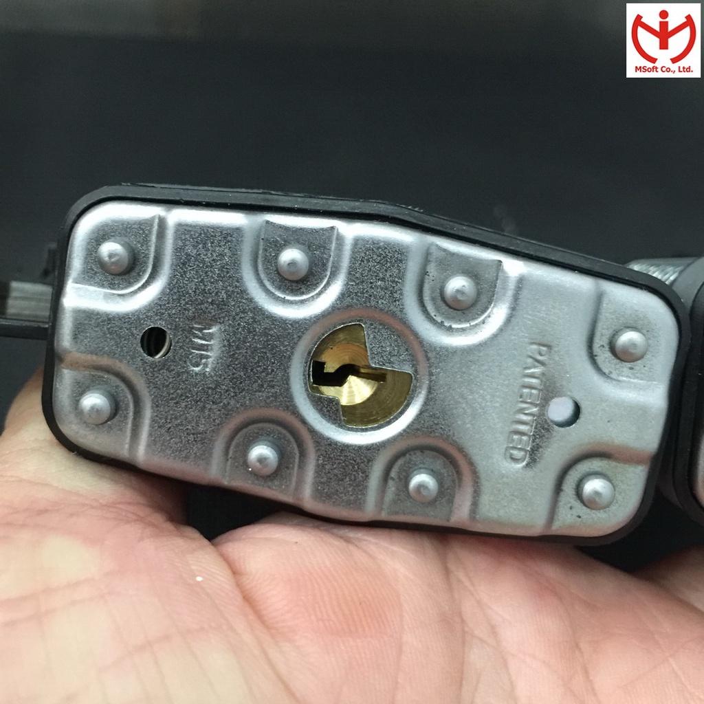 Bộ 2 ổ khóa Master Lock M15 XTLF thân thép lá rộng 64mm dùng chung 2 chìa - MSOFT