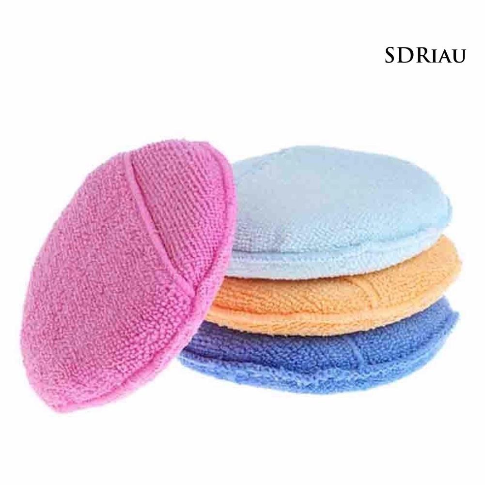 Miếng bọt biển sợi tổng hợp mềm dùng để đánh bóng bảo dưỡng có túi tiện lợi cho xe hơi