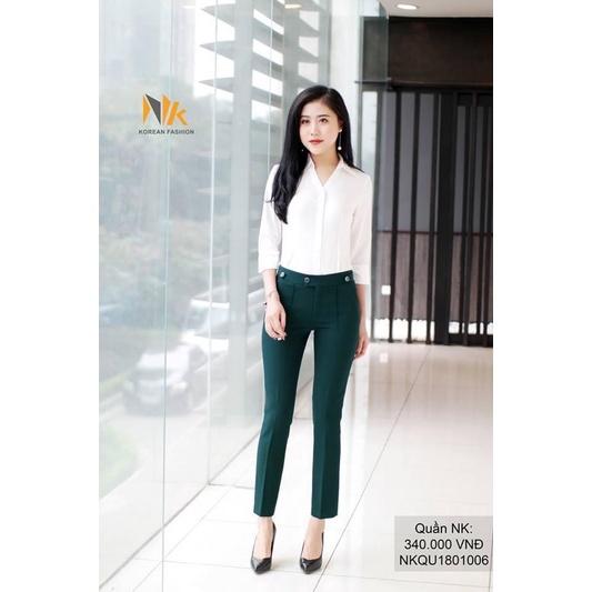 Quần ôm ly trước cá cạp hàng công ty cao cấp