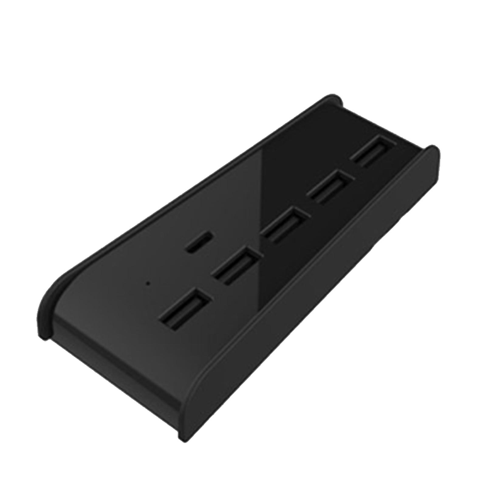 5 Port USB Hub for Game Console USB 2.0 Expansion Hub Splitter Adapter Parts