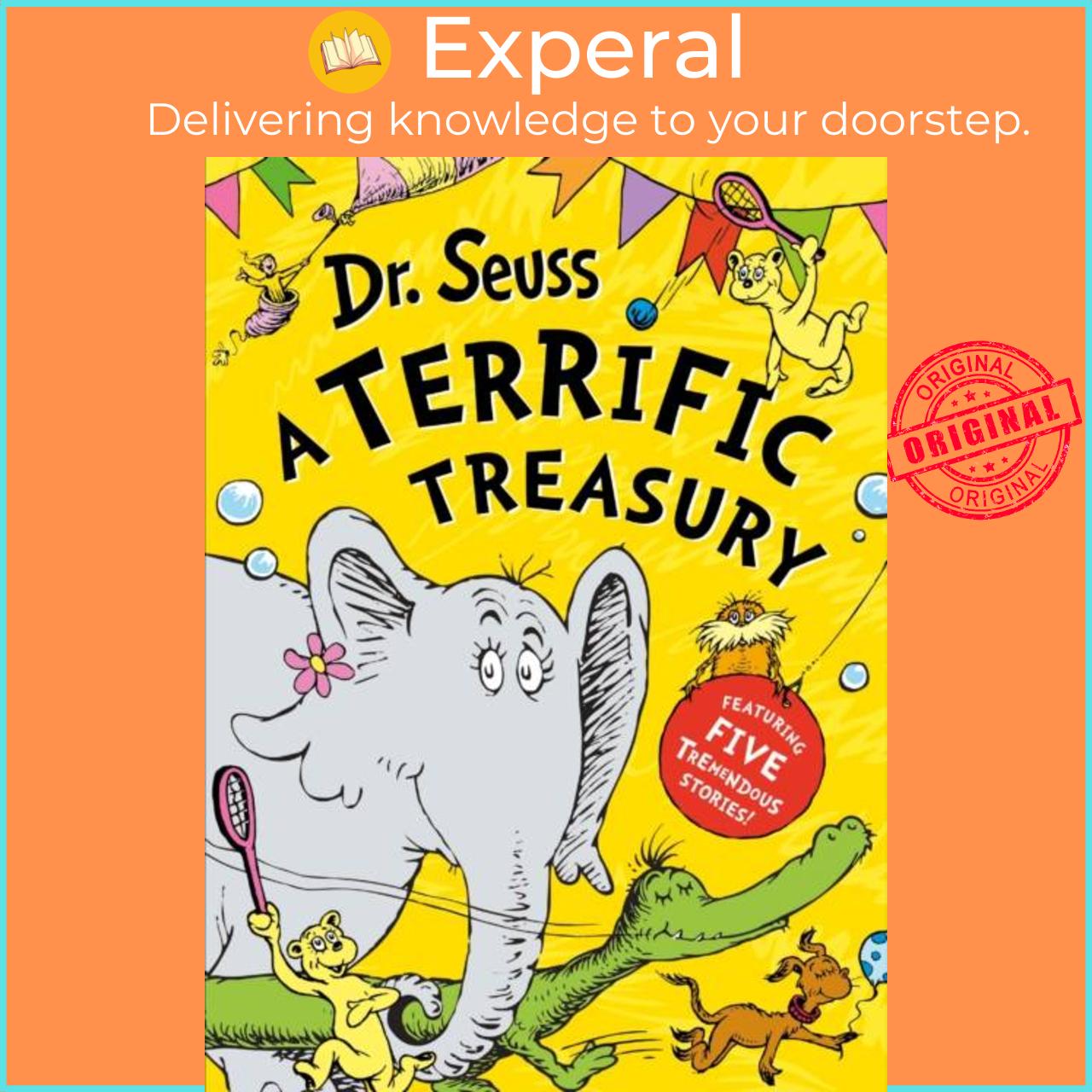 Sách - Dr. Seuss: A Terrific Treasury by Dr. Seuss (UK edition, hardcover)