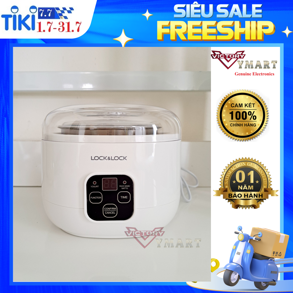 Máy Làm Sữa Chua Lock&Lock EJY211 - Hàng Chính Hãng