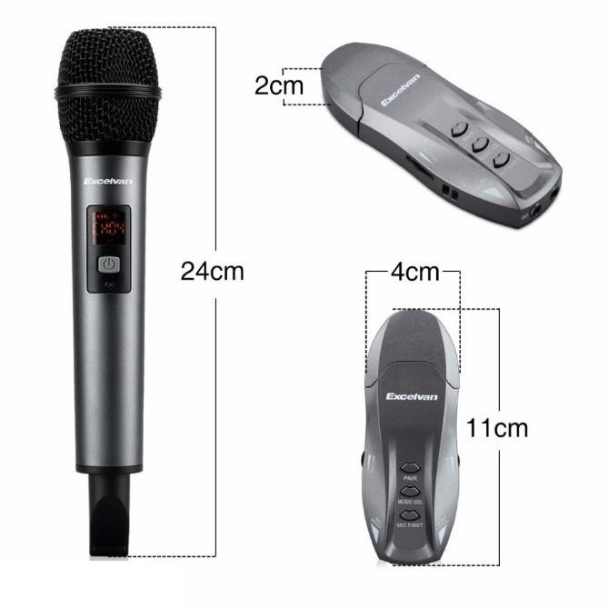 Micro Hát Karaoke Trên Ô TÔ Kết Nối BLUETOOTH Hát Siêu Hay, Âm Thanh Sống Động
