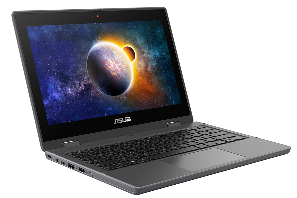 Laptop Asus BR1100FKA N6000/4GB/128GB/11.6&quot;/Touch/Win10/(BP0660T)/Xám - Hàng chính hãng