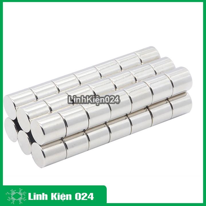 Nam Châm Đất Hiếm Trụ Tròn Nhiều Kích Thước