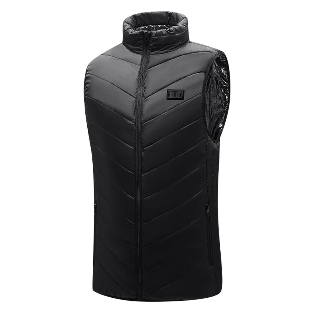 Heated Vest for Men Women 15-Zone Winter Electric Heating Vest Washable Heating Jacket with 3 Heating Levels