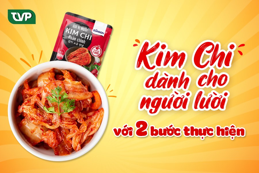 Gia Vị Muối Kim Chi Hoàn Chỉnh Gungon Chuẩn  Vị Hàn Quốc Làm Kim Chi 2 Bước