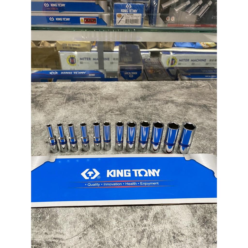 Đầu Tuýp, Khẩu Dài 1/4 Kingtony 2235 Đủ Size 4-14mm