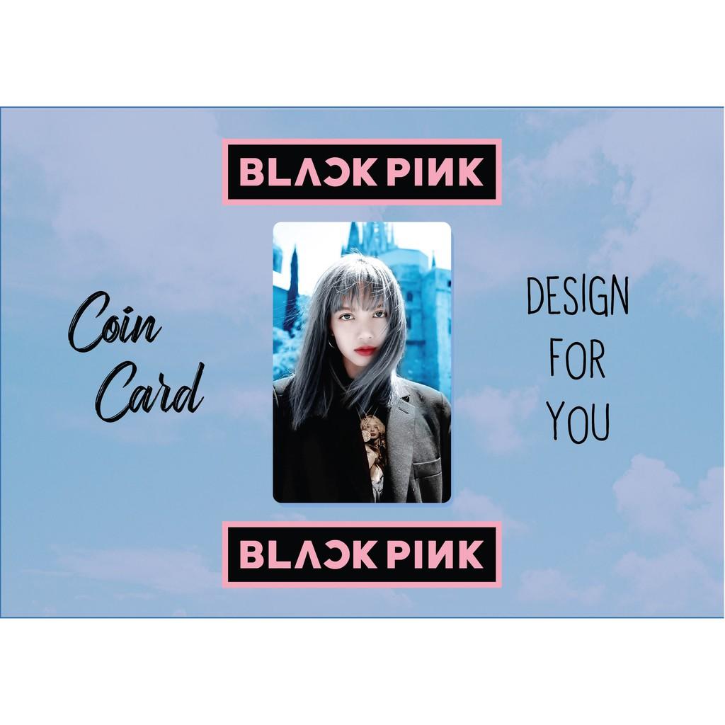 Miếng dán Thẻ ATM, debit, thẻ từ, thẻ chung cư, bảo vệ thẻ hình BLACKPINK ROSÉ