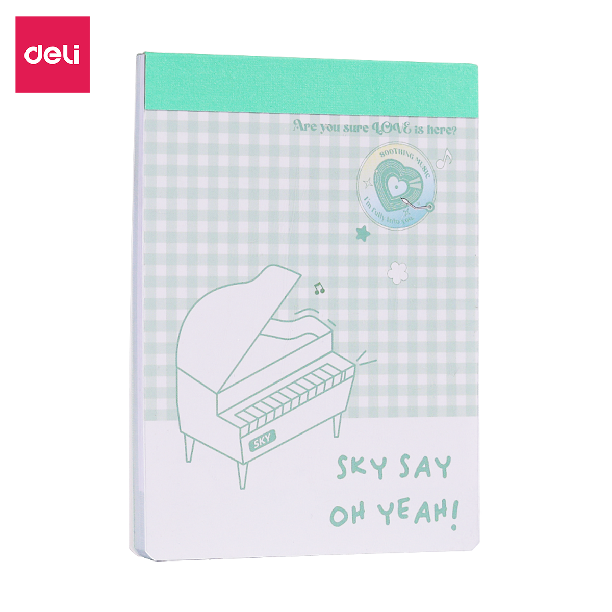 Hình ảnh [Sơn Tùng M-TP Collection] Giấy Note Notepad Sổ Ghi Chú Xé Họa Tiết Dễ Thương Deli  - Sổ Notepad Nhiều Màu Cute - EA614