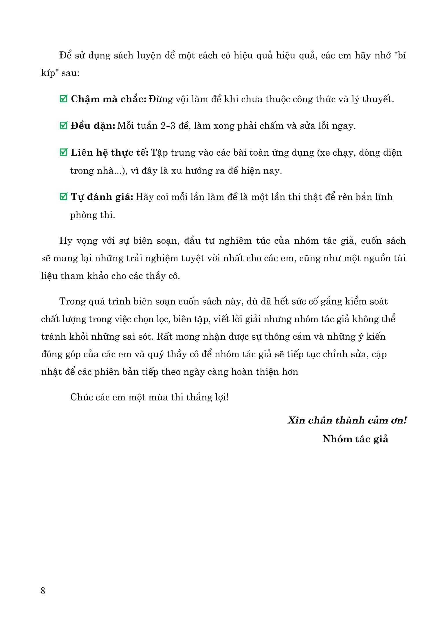 Sách - 60 Đề Minh Họa Tốt Nghiệp THPT 2026 - Môn Vật Lí - ảnh 9