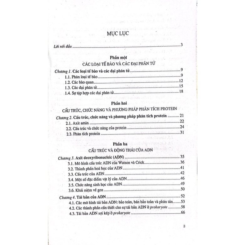 Cơ Sở Sinh Học Phân Tử