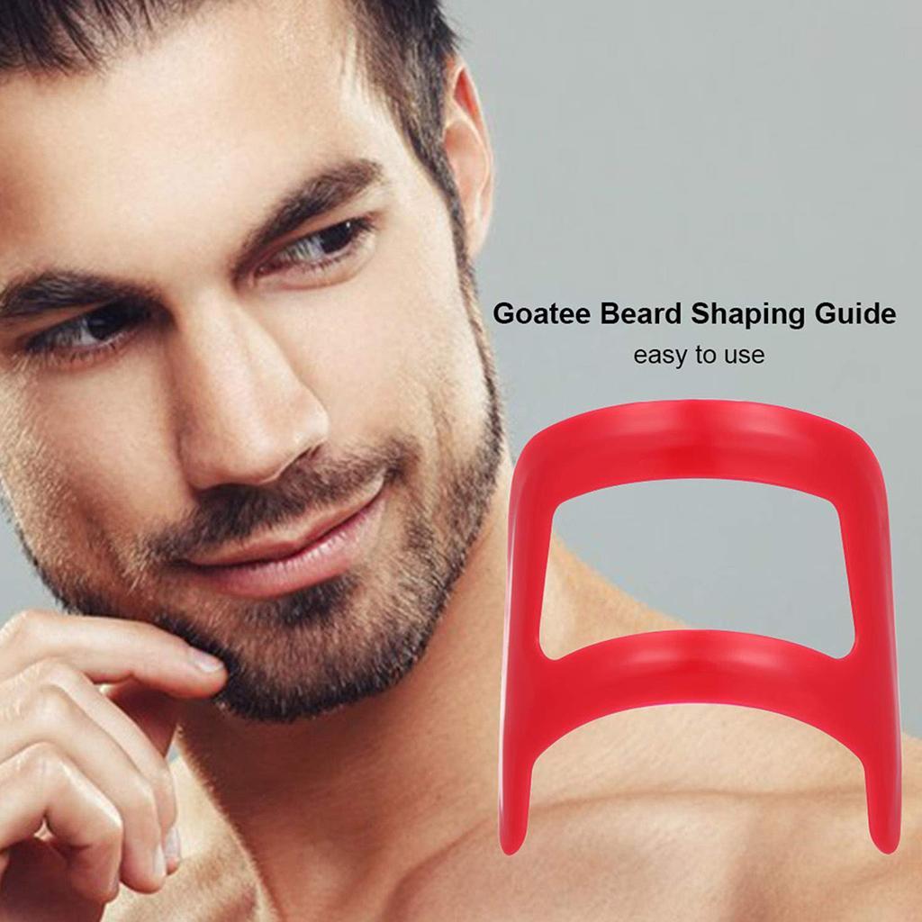 Neckline Beard Shaping Template Grooming Flexible Trimming Shaving Tool Kit