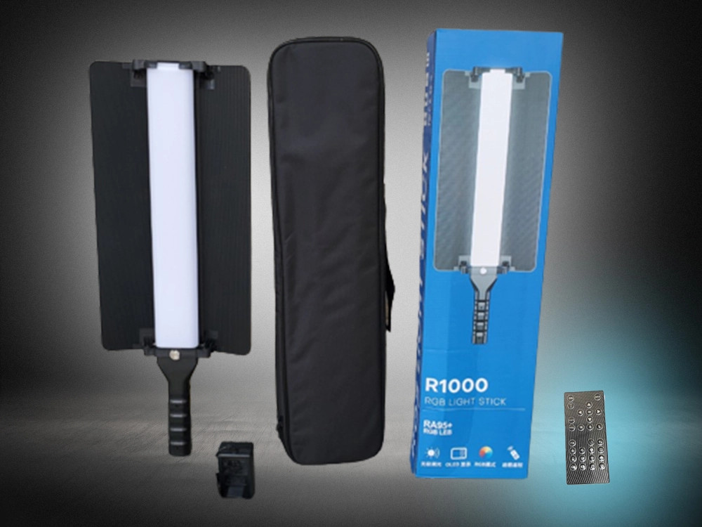 Gậy đèn rgb R1000 studio cầm tay hắt sáng tạo ven chuyên nghiệp
