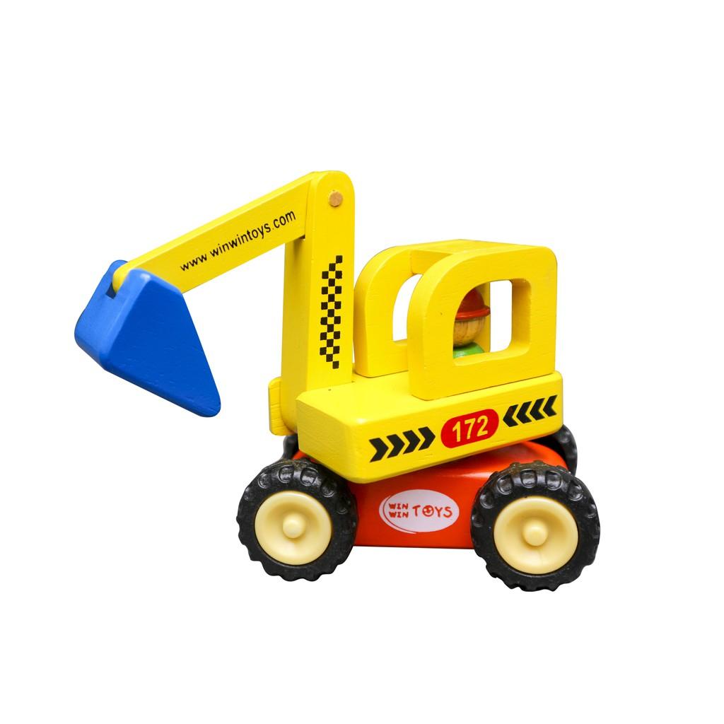 Đồ chơi gỗ Winwintoys - Xe máy xúc 65322