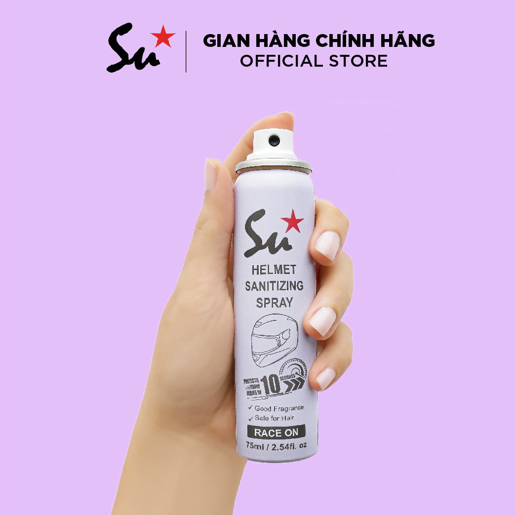 Bình xịt Su khử mùi mũ bảo hiểm - Race on