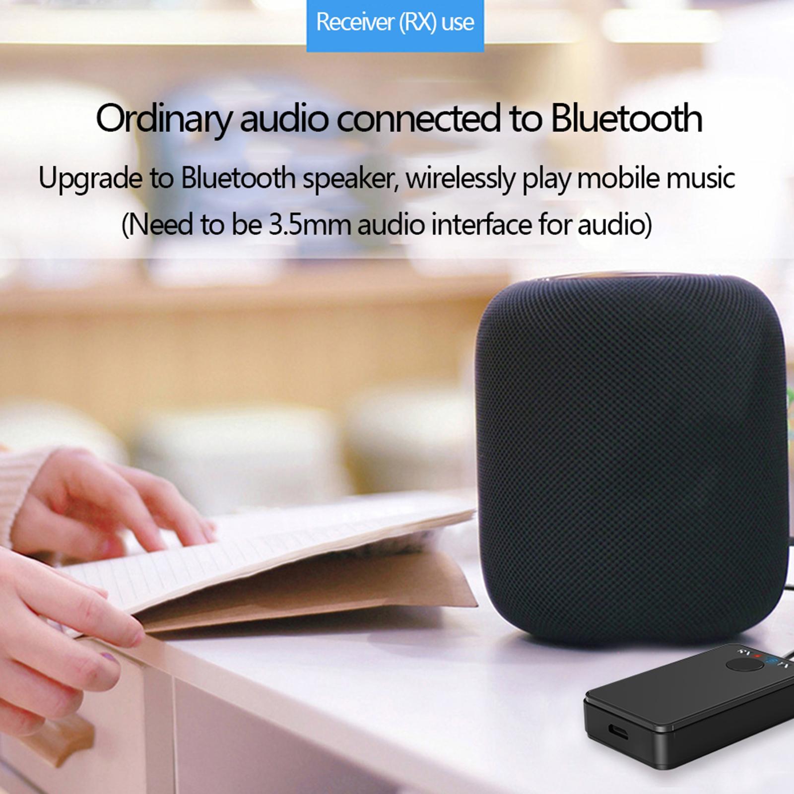 Wireless  v5.0  Receiver 3.5mm Audio   Aux Adapter