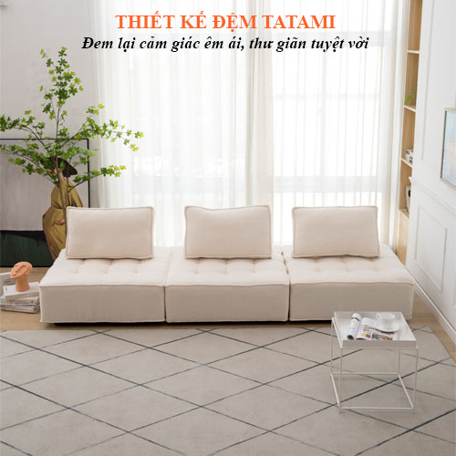 Ghế sofa thư giãn tatami, ghế sofa phòng khách cao cấp