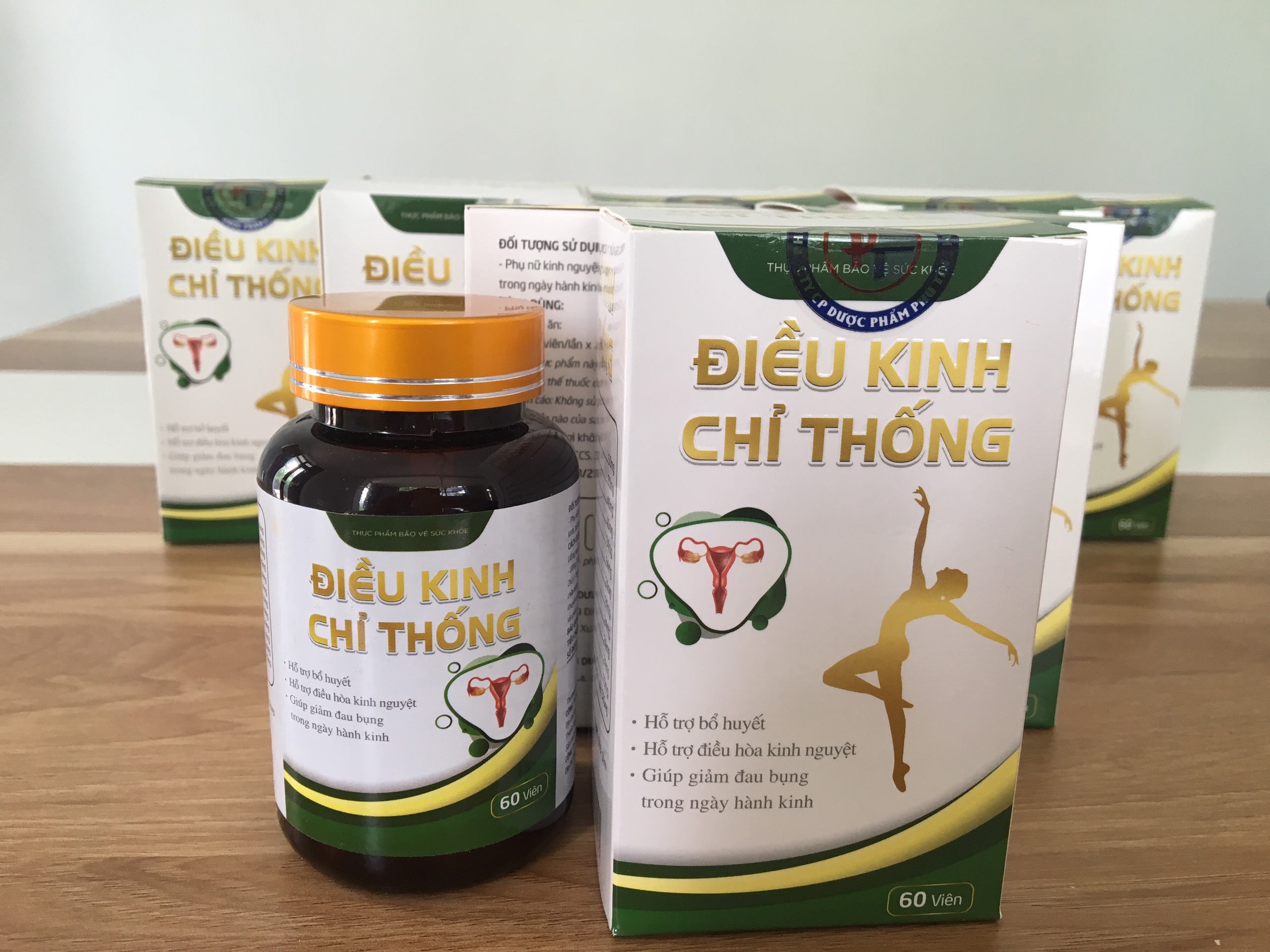 Điều Kinh Chỉ Thống - Dứt đau bụng kinh, rong kinh, bế kinh, tắc kinh, Điều hòa Kinh Nguyệt