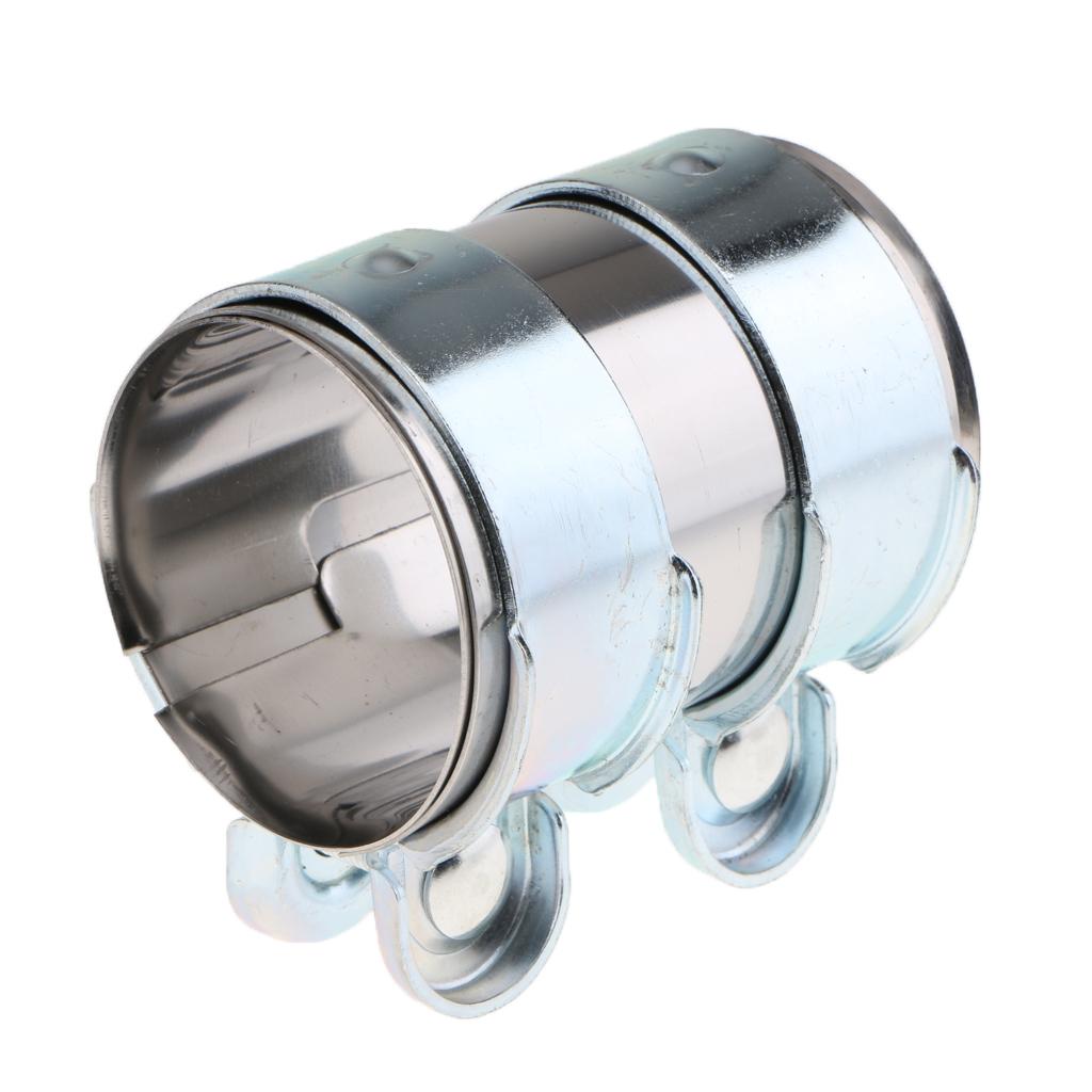 Đa Năng 2.5 Thép Không Gỉ Kẹp Ống Xả Ô Tô Kẹp Đuôi Họng Hoop