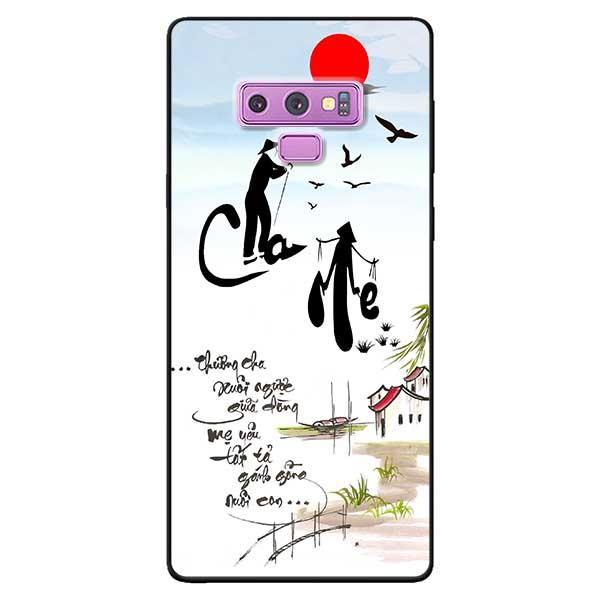 Ốp lưng dành cho Samsung Galaxy Note 8 / Note 9 / Note 10 / Note 10 Plus - Cha Mẹ
