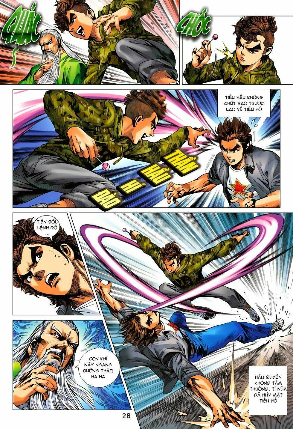 tân tác long hổ môn chapter 709 28