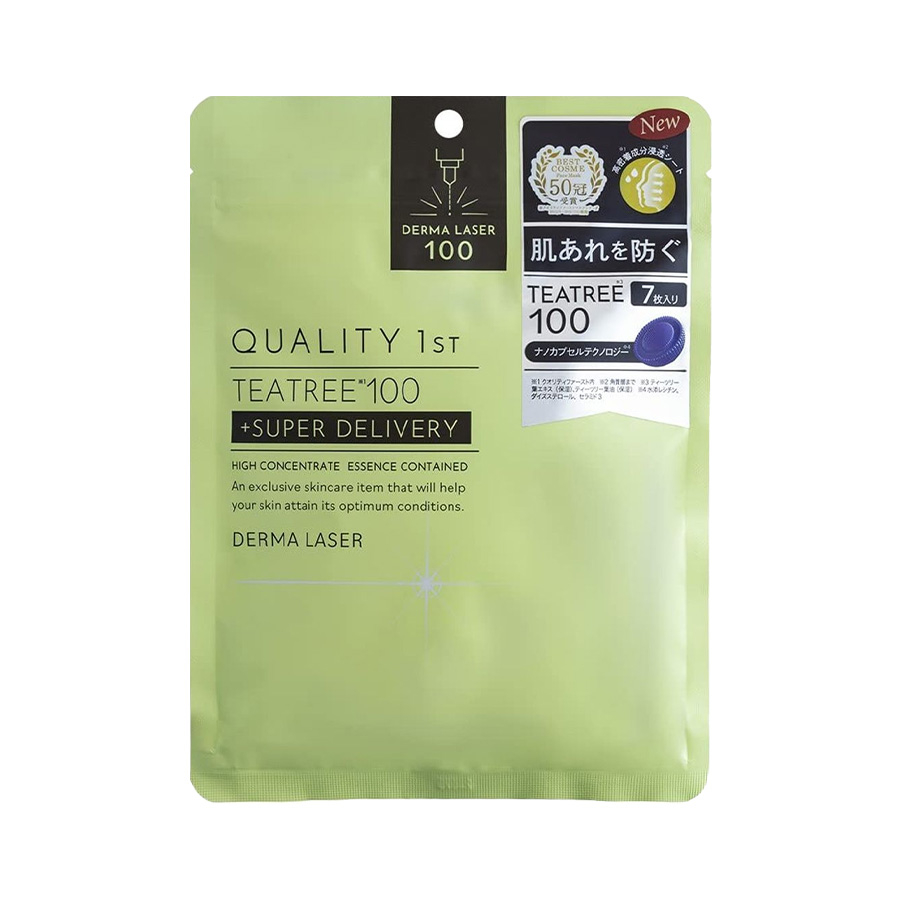 Mặt nạ dưỡng da chuyên sâu Quality 1st Derma Laser gói 7 miếng - Nội địa Nhật