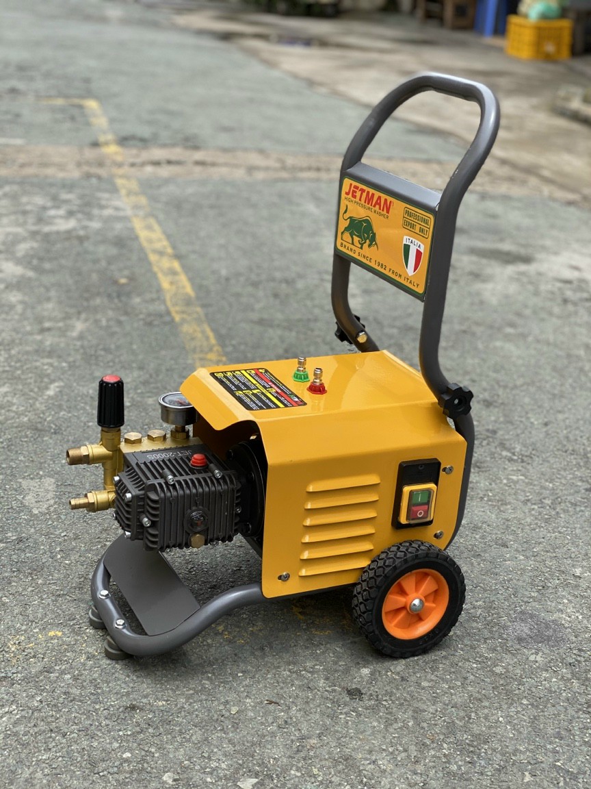 Máy rửa xe chỉnh áp cao cấp 2000W Jetman JET2000S New