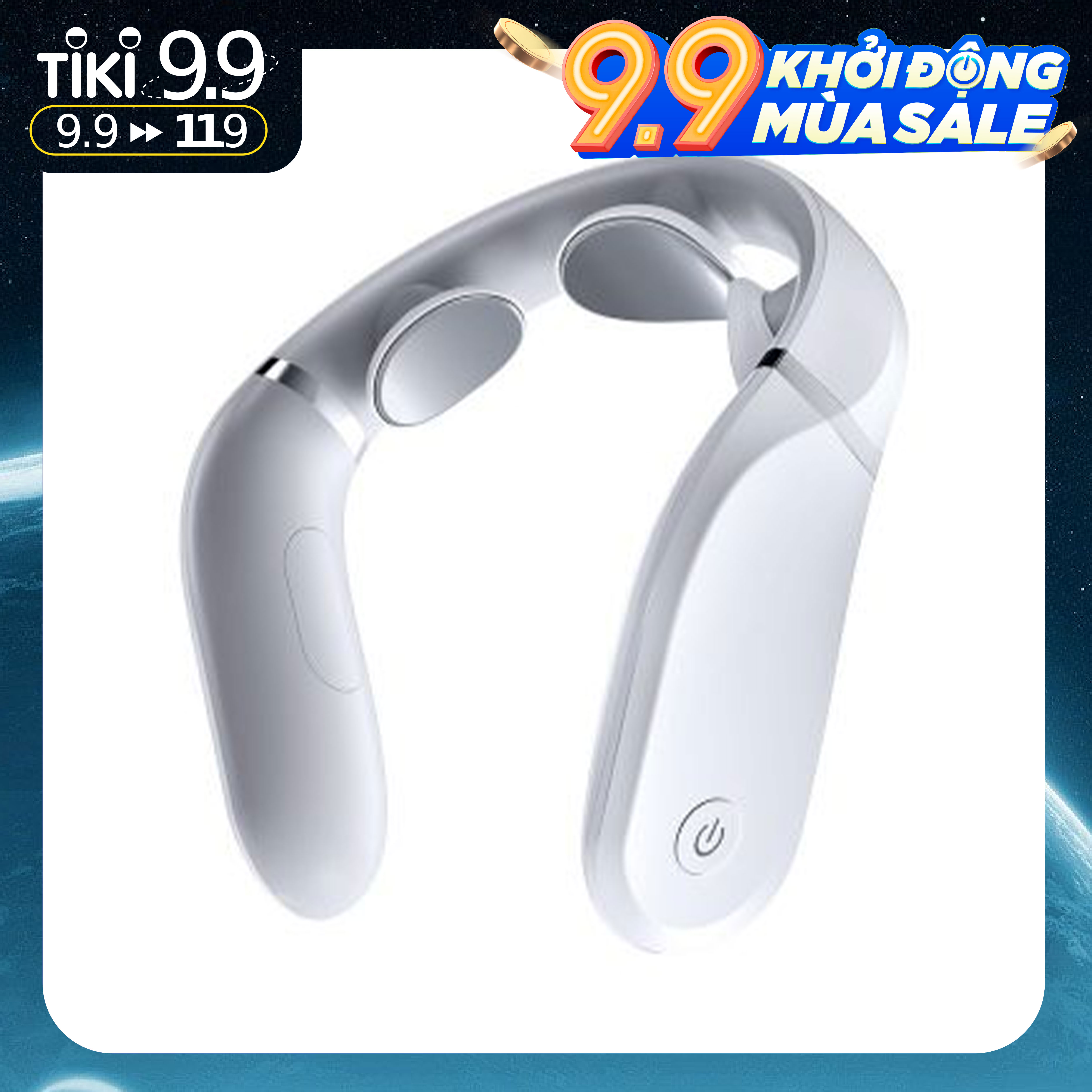 Máy massage cổ thông minh Xiaomi Jeeback Neck Massager G2 - Hàng Nhập Khẩu