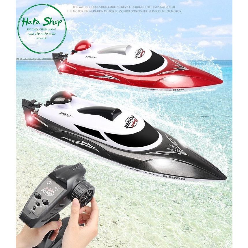 Tàu Cano điều khiển từ xa FT009 siêu tốc cano Racing Boat RC 2.4GHZ Radio Control High Speed tốc độ 30km/h