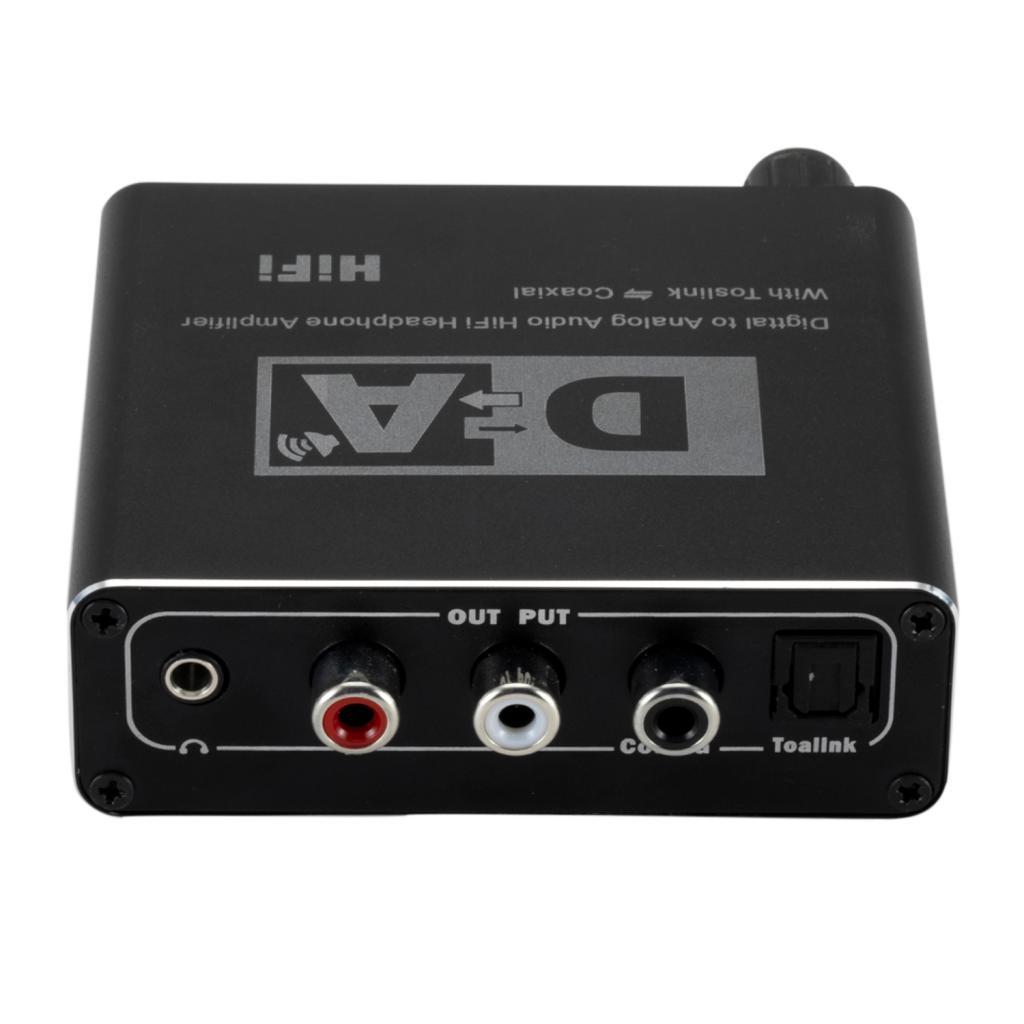 Digital Optical Coaxial to Analog /.5mm Audio Adapter