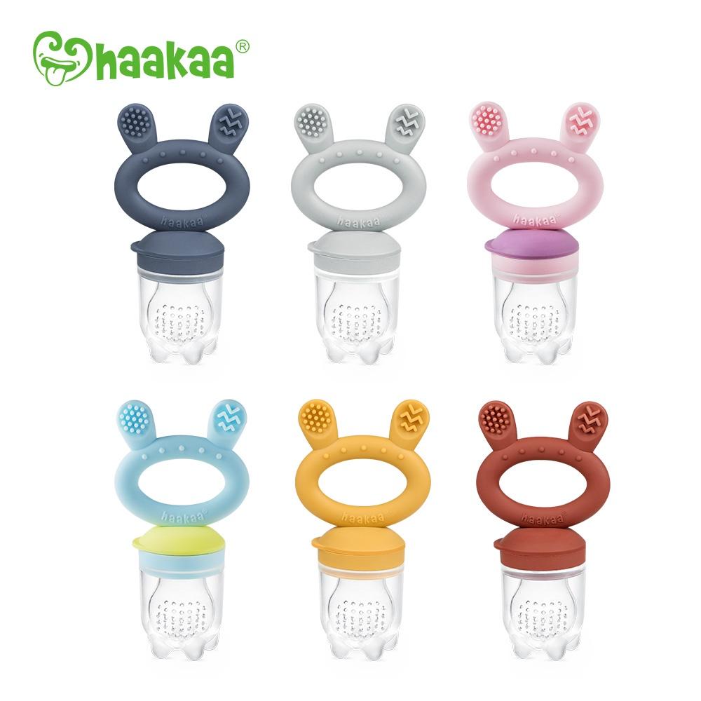 Túi nhai ăn dặm, chống hóc cho bé Haakaa. Chất liệu silicone cao cấp, an toàn. Không chứa BPA, PVC và phthalate