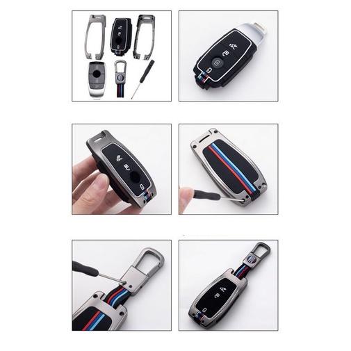 Ốp Chìa Khóa Mercedes Benz C, E, S, GLC, GLE, GLS, ... - Bọc Chìa Khóa Ô Tô Hợp Kim Cao Cấp