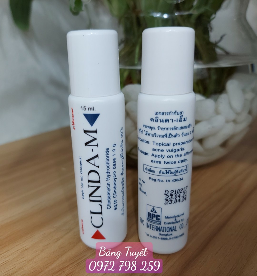 Serum Chấm Loại Bỏ Mụn CLINDA-M 15ml Thái Lan